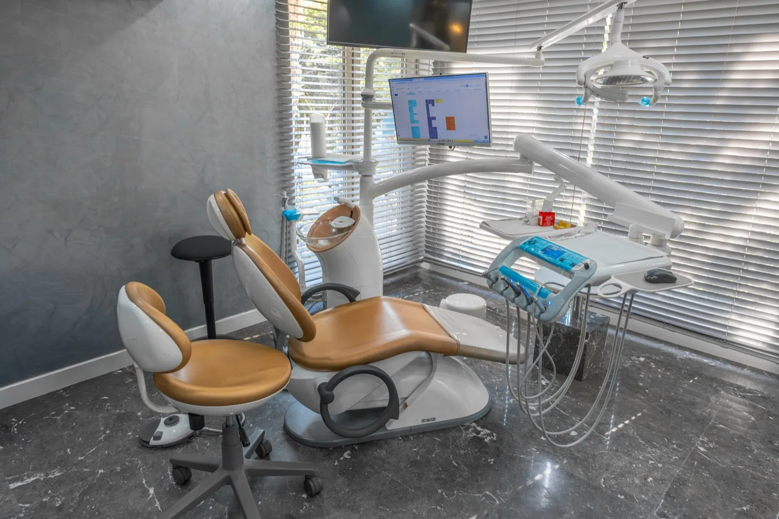 Our dental clinic treatment room in Antalya